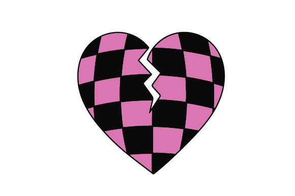 Emo Checkered Valentine Heart: A Designer's Review