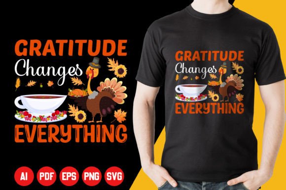 Gratitude Changes Everything T-Shirt: A Designer's Review