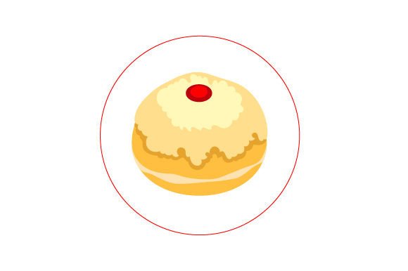 Hanukkah Sufganiyot Sticker: A Designer's Review