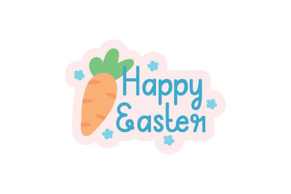 Happy Easter Carrot Sticker: A Designer's Review