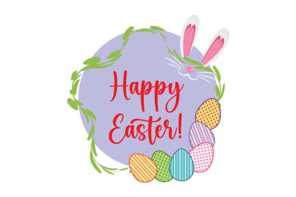 Happy Easter - Sticker: A Designer's Review for Spring Projects