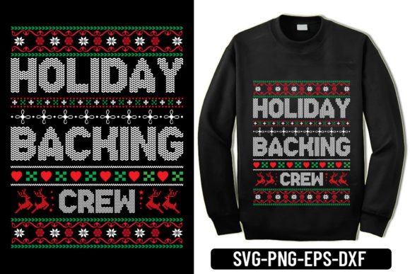 Holiday Backing Crew: A Designer's Take on Ugly Sweater Art