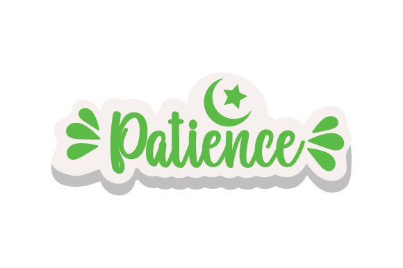 Patience - Sticker: A Designer's Review for Real Embroidery