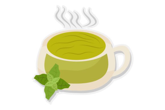 Peppermint Tea Sticker: A Designer's Review for Embroidery