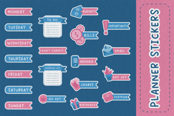 Planner Stickers Set: A Designer's Review for Real Embroidery