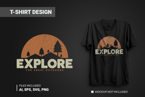 Review: Explore Illustration T-shirt Design for Embroidery