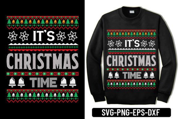 Review: It's Christmas Time Ugly Sweater Design
