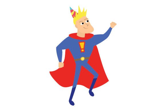 Review: Superhero with Party Hat Sticker for Embroidery