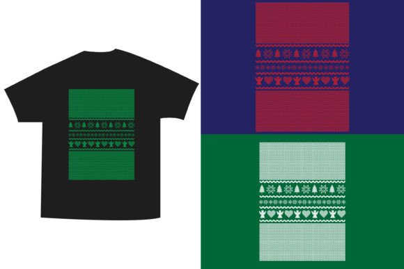 Review: Vectores De Stock Sobre Knitted Christma for Holiday Stitching